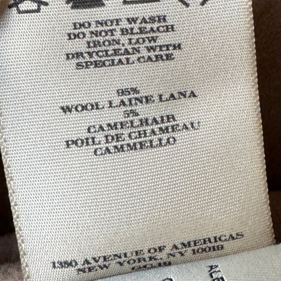 Vintage Burberrys Coat unisex Tan Hooded Lined Jacket Wool with Iconic Plaid - Picture 9 of 10